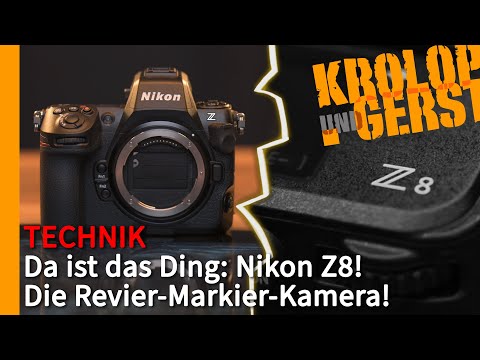 Here it is: Nikon Z8 - The territory marking camera! 📷 Krolop&Gerst
