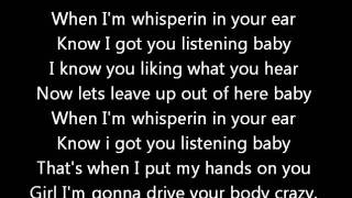 Chris Brown - Sing like me  (Lyrics on screen) karaoke Graffiti