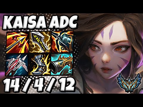 Kaisa vs Ezreal [ ADC ] Patch 12.17 Korea Challenger ✅