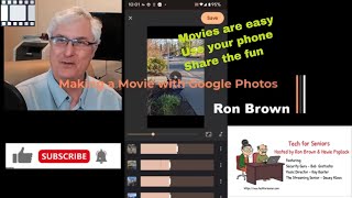 Making a movie with Google Photos