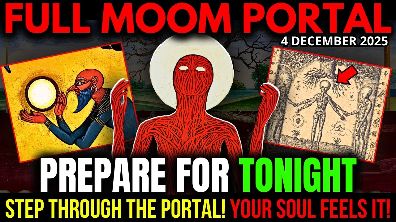 Cold FULL MOON Portal Is NOW OPEN! 9 Things You NEED To KNOW! The BIGGEST GLOBAL AWAKENING OF 2025..