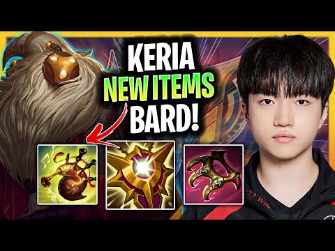 KERIA IS A BEAST WITH BARD! | T1 Keria Plays Bard Support vs Nautilus!  Season 2026