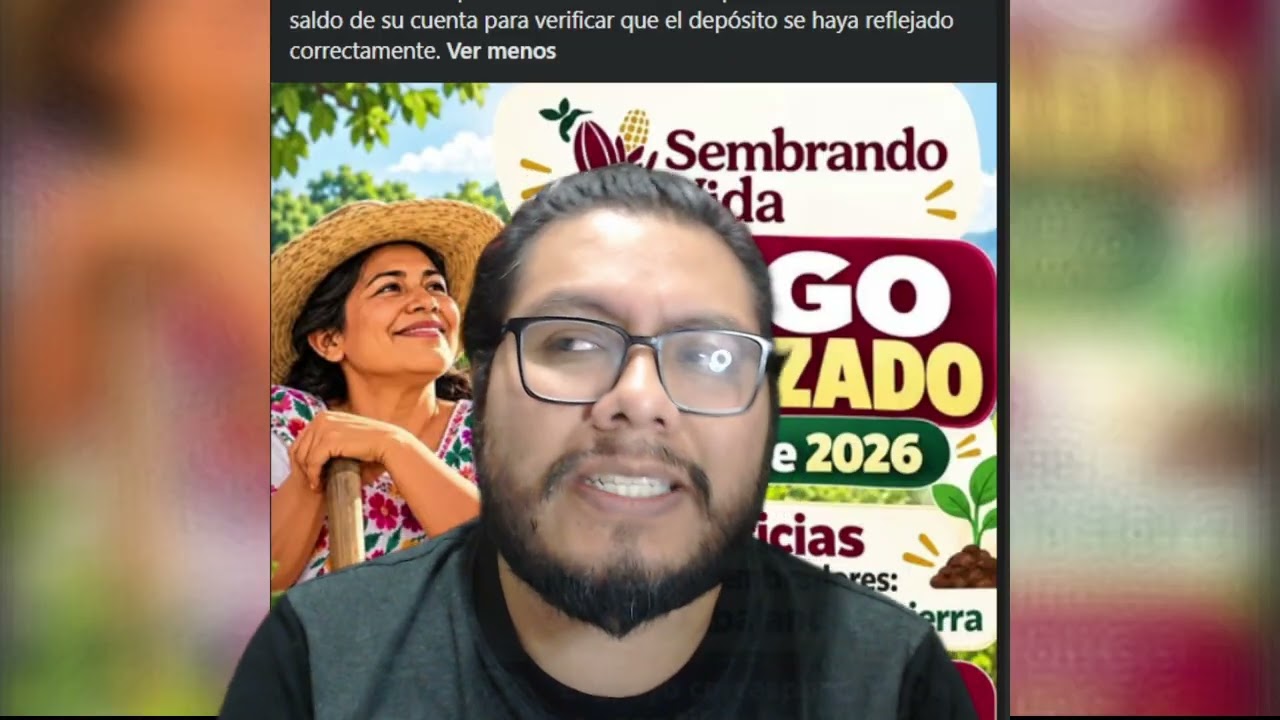 ¡PAGO! del programa sembrando vida, octubre 2026, no se te pase