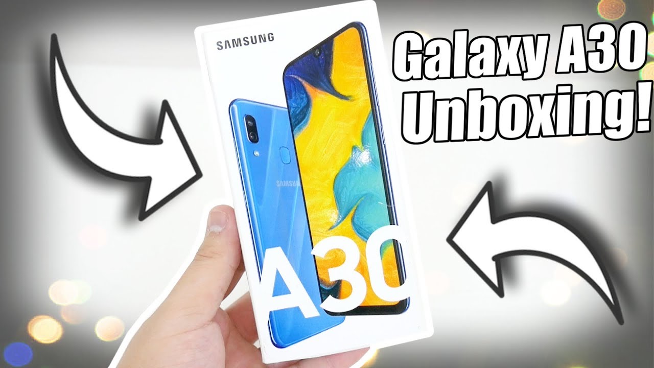 Samsung Galaxy A30 Unboxing & First Impressions!