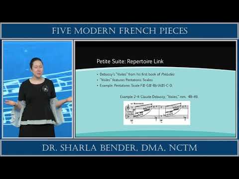 Modern French Mini Collection - Petite suite serieuse pour concert de famille Lecture/Performance