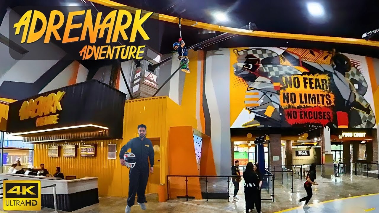 ADRENARK Adventure (Adventure Park Abu Dhabi) - Opening 21-April, New UAE Attraction | 4K