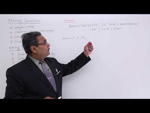 String Processing Replace