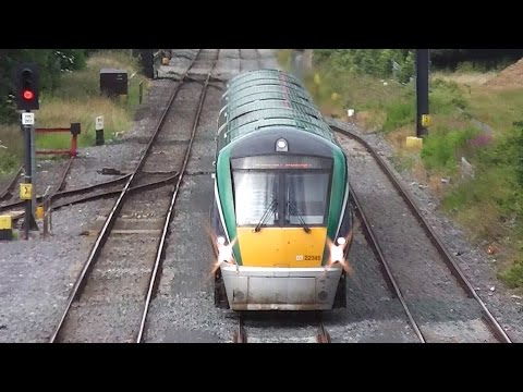 IE 22000 Class Intercity Train number 22345 - Kildare Station, Ireland