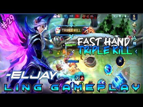Ling Fast Hand Gameplay🔥 | Ling Mobile Legends | Ling Gameplay | Mobile Legends | MLBB