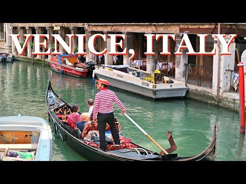 ARRIVING IN VENICE, ITALY
