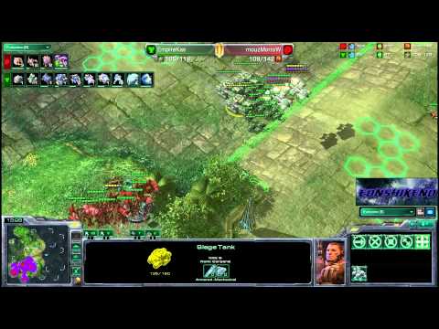 EmpireKas vs mouzMorroW TvZ Starcraft 2 EonShiKeno