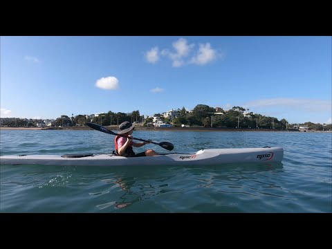 Epic V7 surf ski, ideal for those new to ocean paddling!