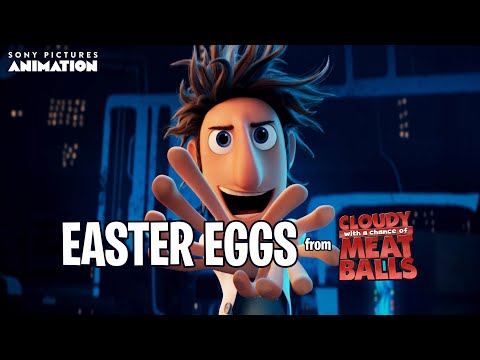 Thumbnail of the video: Hidden Easter Eggs in Cloudy with a Chance of Meatballs