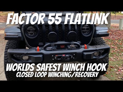 FACTOR 55 Flatlink - WORLDS SAFEST WINCH HOOK