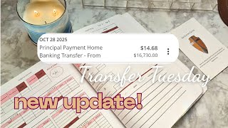 debt goal UNDER $16K before Thanksgiving! (starting debt $25'000) | transfer tuesday