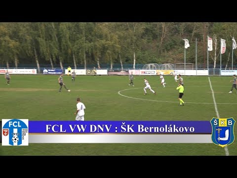 FCL VW DNV : ŠK Bernolákovo 1 : 1  III. liga BFZ  12. kolo  1819 HD