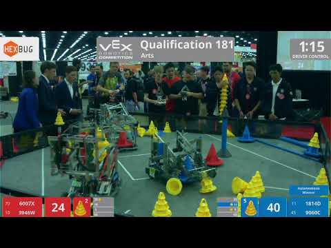 2018 VRC Arts Q181 - 6007X 3946W vs 1814D 9060C - 76 to 114