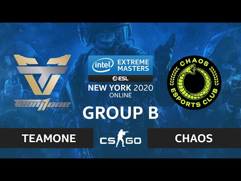 CS:GO - TeamOne vs Chaos [Dust2] Map 2 - IEM New York 2020 - Group B - NA