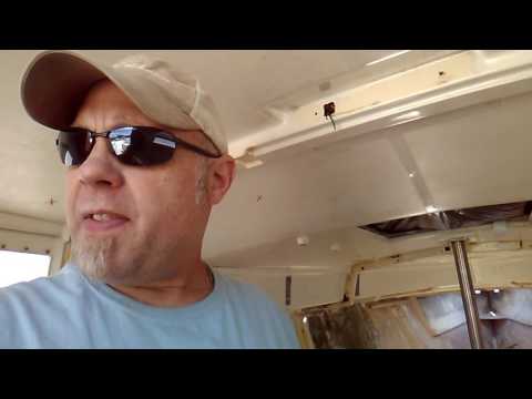 Sailboat refit - Hull liner removal 6/20