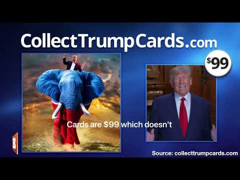 Trump Launches NFT Collection: "Trump Digital Trading Cards"