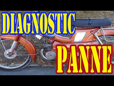 Motobecane AV89 sortie de grange