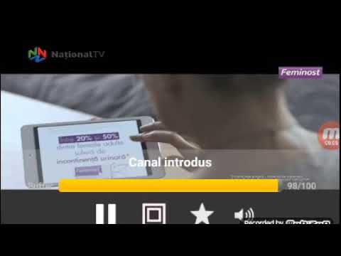 Reclame, sport, fragment meteo national TV