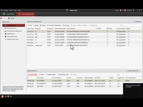 IVMS 4200 Fingerprint Device Activate