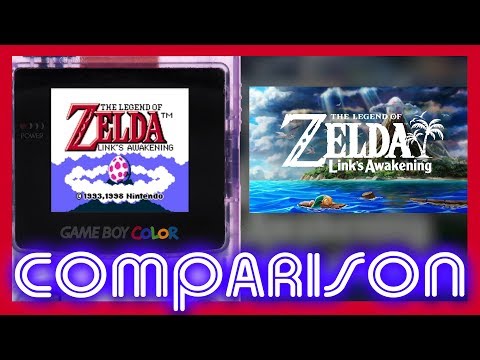 [COMPARISON] Zelda Links Awakening | Gameboy VS. Switch