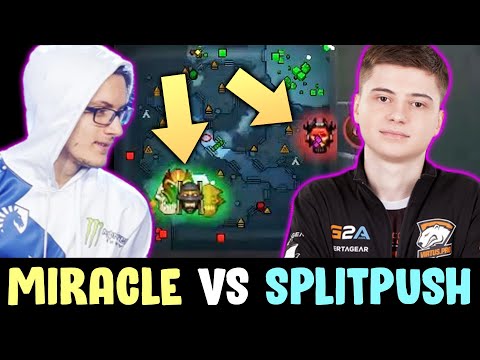 Miracle vs Ramzes FULL SPLITPUSH pick — god OUTFARM
