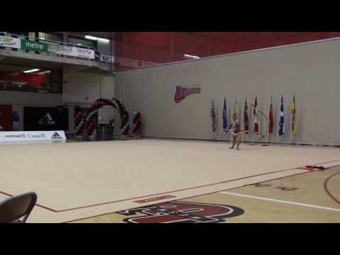 Tiia Neges Senior Ribbon ON 2016 Canadian Championships RG