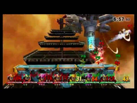8 Player Smash - 4v4 Falcon Only