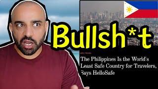 The Philippines is the Least Safe Country for Travelers Says New Survey - I Call Bullsh*T