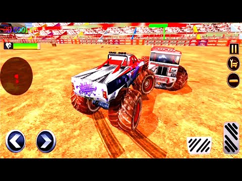 Monster Truck Demolition Derby Games：Monster Truck Derby Crash Stunts #4 - Android Gameplay