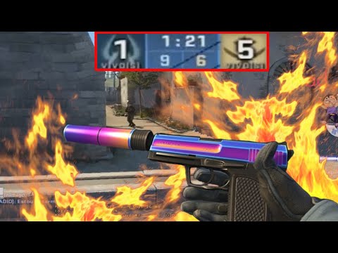 INSANE PISTOL 1 VS 5 CLUTCH! HILARIOUS LONG RANGE SHOTGUN! DAILY DOSE OF CS:GO #48