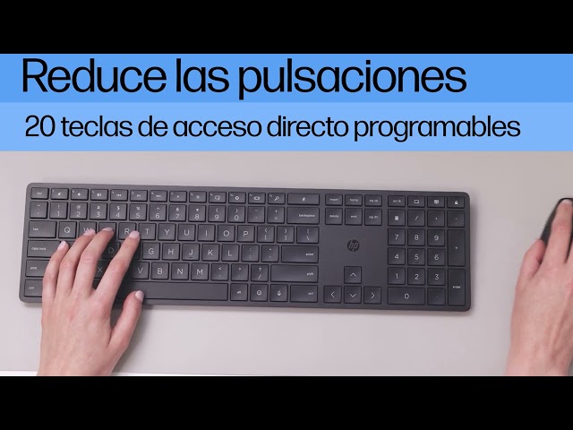 HP 650 Combo de Teclado y Raton Inalambrico Negro PcComponentes