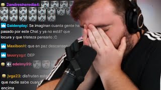 Ibai se entera de la MU3RT3 de un SUSCRIPTOR en DIRECTO