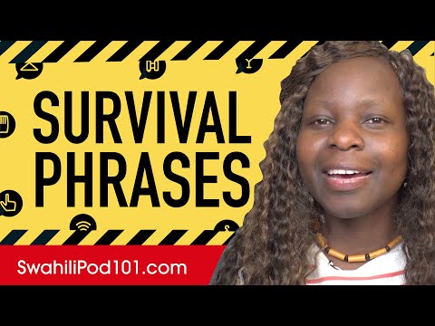 All Survival Phrases You Need in Swahili! Learn Swahili in 25 Minutes!