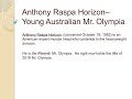Anthony Raspa Horizon Fastest Austrlian Bowler