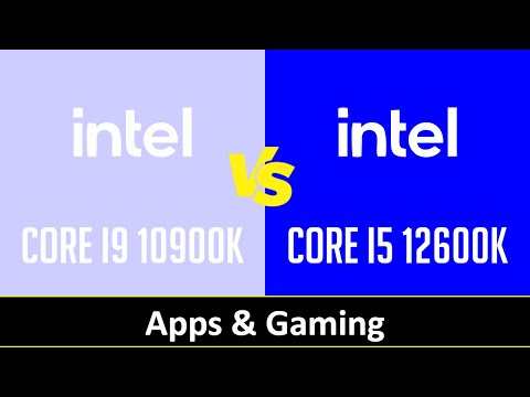 Intel Core i9 10900K vs Intel Core i5 12600K - Apps & Gaming (RTX 3080)
