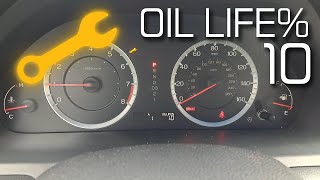 2008-2012 Honda Accord Oil Service Light Reset
