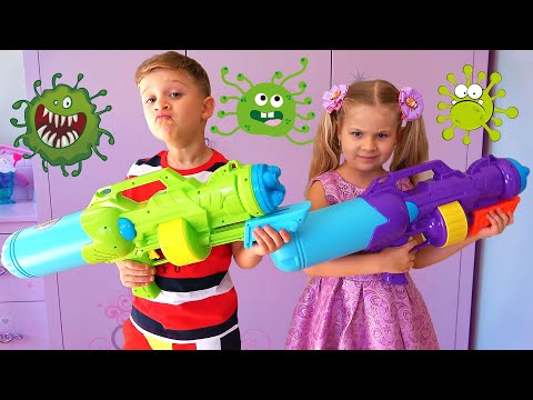 Diana y las historias de la infancia, cómo luchar contra el virus