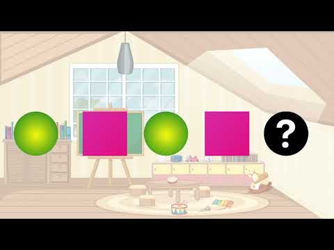 🎶 The Pattern Song for Kids | Learn Colors, Shapes & Objects! 🎨🔺🍏