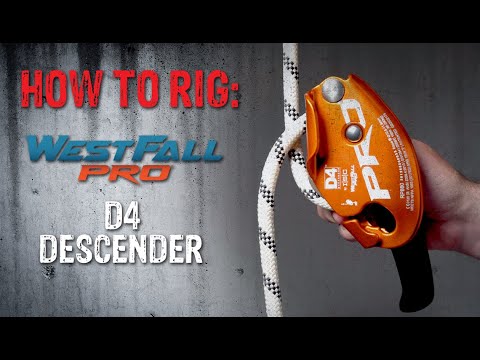 WestFall Pro D5 Descender for 1/2 Inch Rope