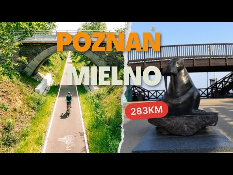 Jadę ROWERM do MIELNA z POZNANIA!!! Stary Kolejowy Szlak