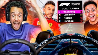 MI PRIMERA VICTORIA DE F1 en el MUNDIAL DE STREAMERS - TheGrefg