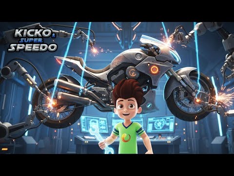 Kicko Iron Bike Upgrade System | Kicko & Super Speedo New Episodes|CartoonFor Kids