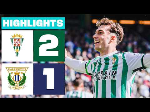 CÓRDOBA CF 2 - 1 CD LEGANÉS | RESUMEN LALIGA HYPERMOTION