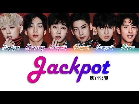 Boyfriend (보이프렌드) - Jackpot [Color Coded Lyrics Kan|Rom|Eng]