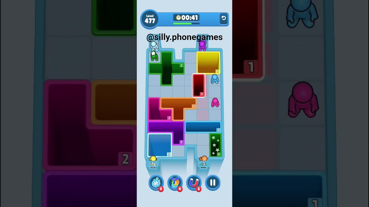 Drop Away Level 477 Walkthrough Solution