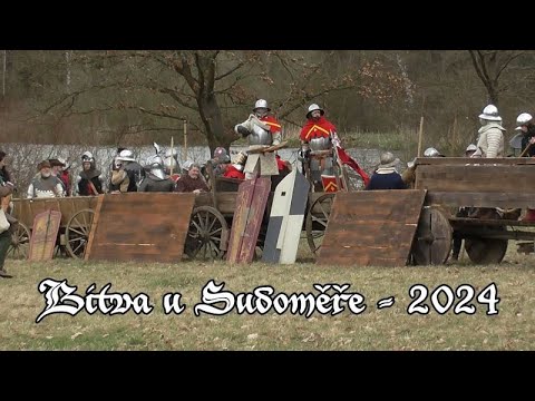 Bitva u Sudoměře l.p.1420 - rekonstrukce 23. března 2024, Battle of Sudoměř - 2024